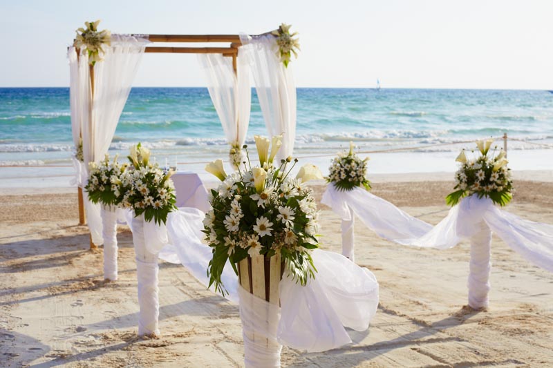 Hochzeit am Strand